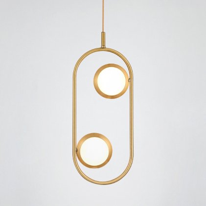 Светильник HOOP LED Two Золотой Светильник HOOP LED Two Золотой в Липецке | Loft Concept