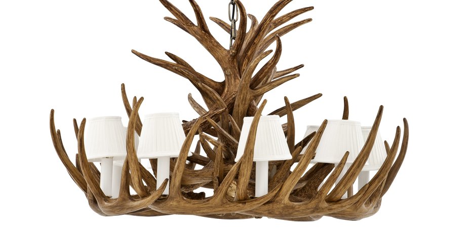 Люстра Eichholtz Chandelier Horn Highlands - Loft-Concept в Липецке