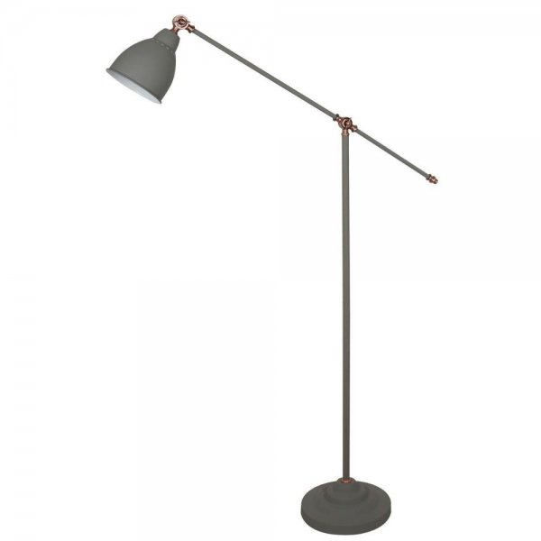Торшер Holder Floor Lamp Grey Серый Торшер Holder Floor Lamp Grey Серый в Липецке | Loft Concept