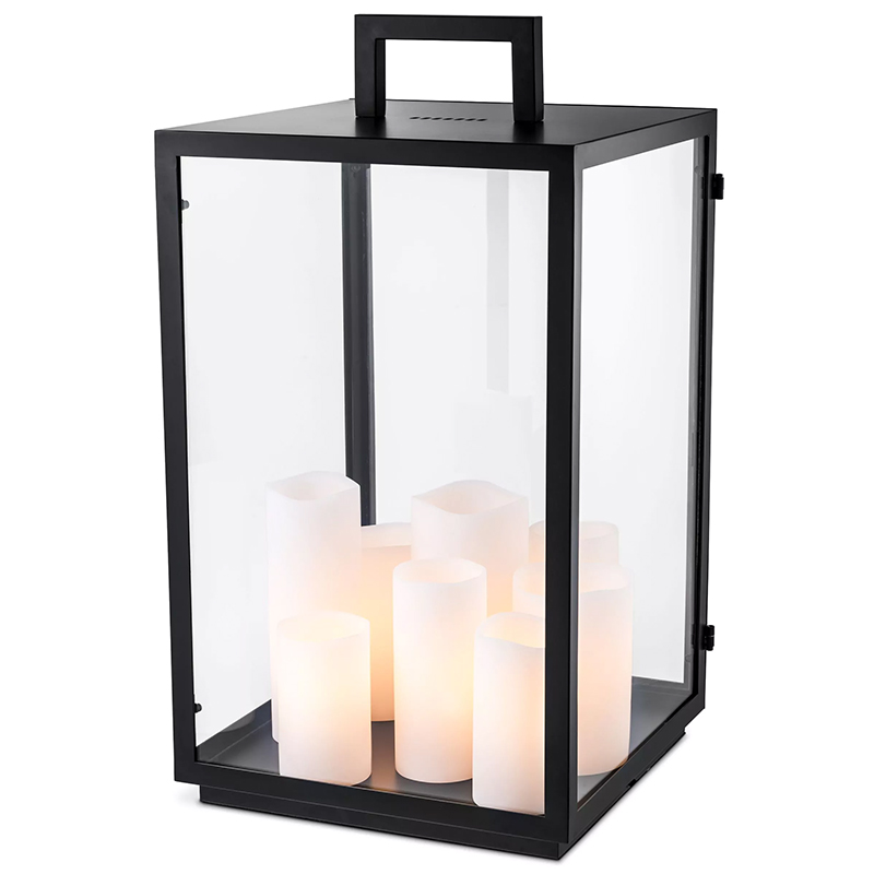Настольная лампа Eichholtz Table Lamp Debonair Черный Белый Прозрачный Настольная лампа Eichholtz Table Lamp Debonair Черный Белый Прозрачный в Липецке | Loft Concept