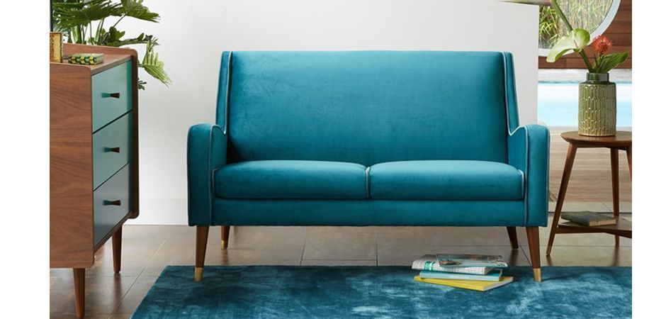 Диван Classic Furniture синий Диван Classic Furniture синий - Loft-Concept в Липецке