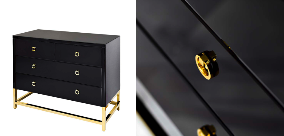 Комод Black Gold Comode Комод Black Gold Comode - Loft-Concept в Липецке