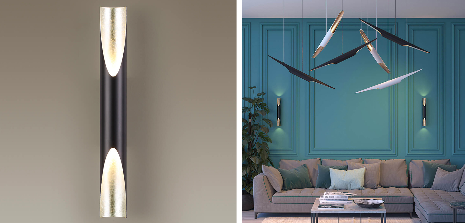 Бра Kenver Delightfull Black Silver 48 - фото