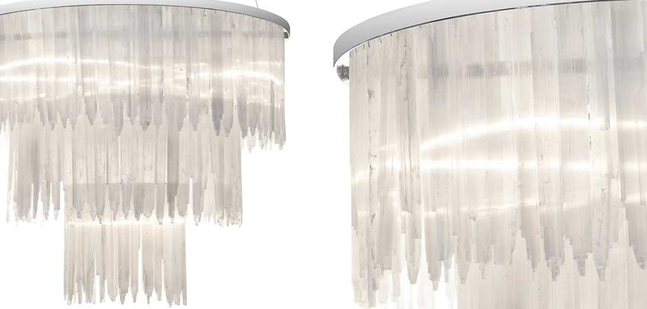 Люстра LAMP SELENITE ROUND chromium 85 Люстра LAMP SELENITE ROUND chromium 85 - Loft-Concept в Липецке