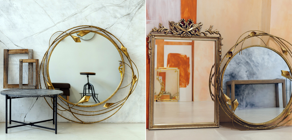 Зеркало Liana with Flower Mirror Зеркало Liana with Flower Mirror - Loft-Concept в Липецке