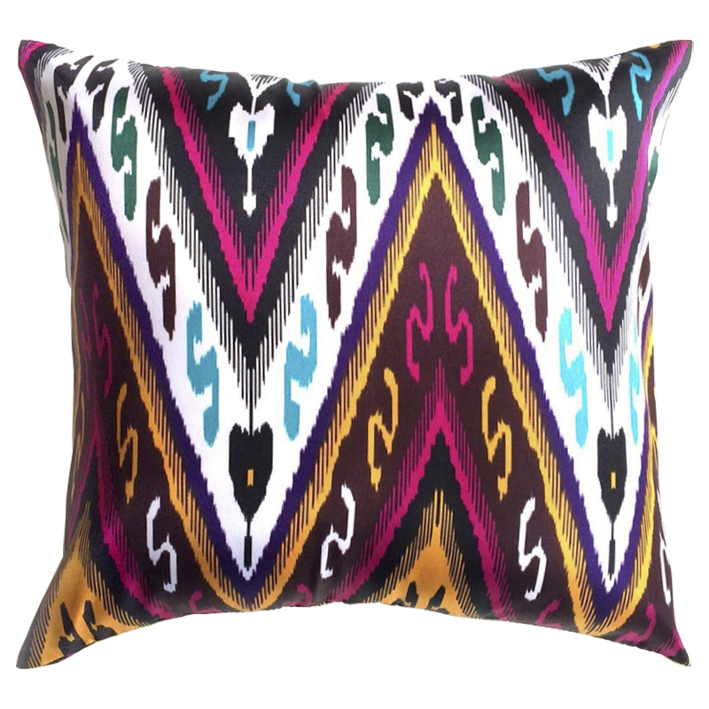 Подушка Bright Ikat I Мульти Подушка Bright Ikat I Мульти в Липецке | Loft Concept