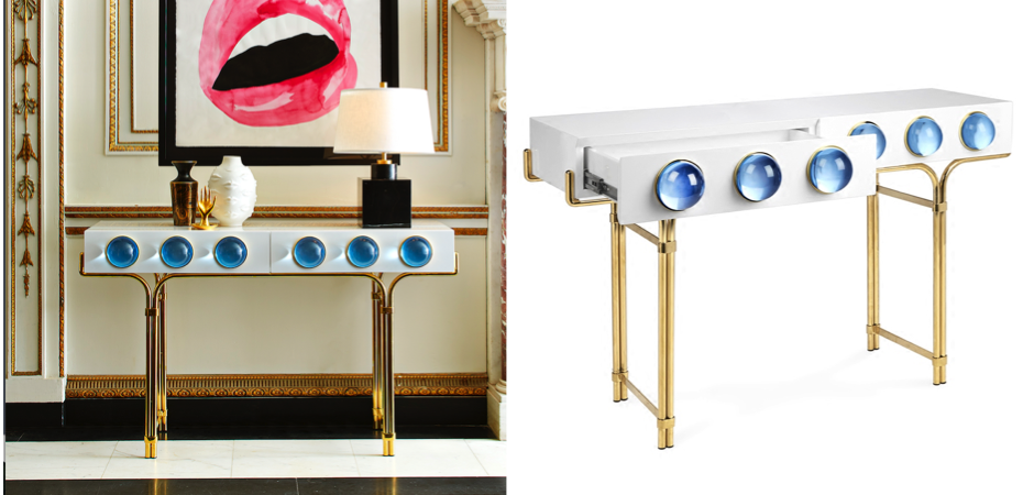 Консоль Globo Console Синий цвет Консоль Globo Console Синий цвет - Loft-Concept в Липецке