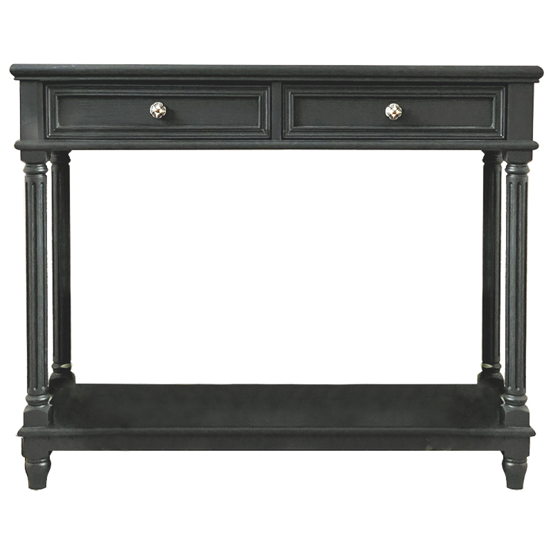 Консоль Noah Wood Console Дерево Темно-Серый Консоль Noah Wood Console Дерево Темно-Серый в Липецке | Loft Concept