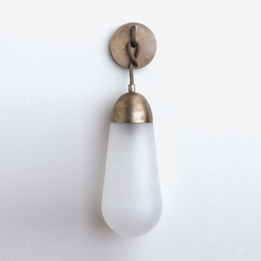 Бра LARIAT SCONCE Apparatus Studio Латунь Молочный Бра LARIAT SCONCE Apparatus Studio Латунь Молочный в Липецке | Loft Concept