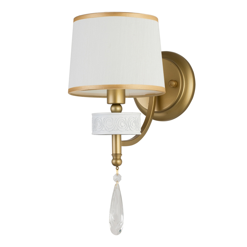 Бра Dayodore Sconce Золотой Белый Прозрачный Бра Dayodore Sconce Золотой Белый Прозрачный в Липецке | Loft Concept