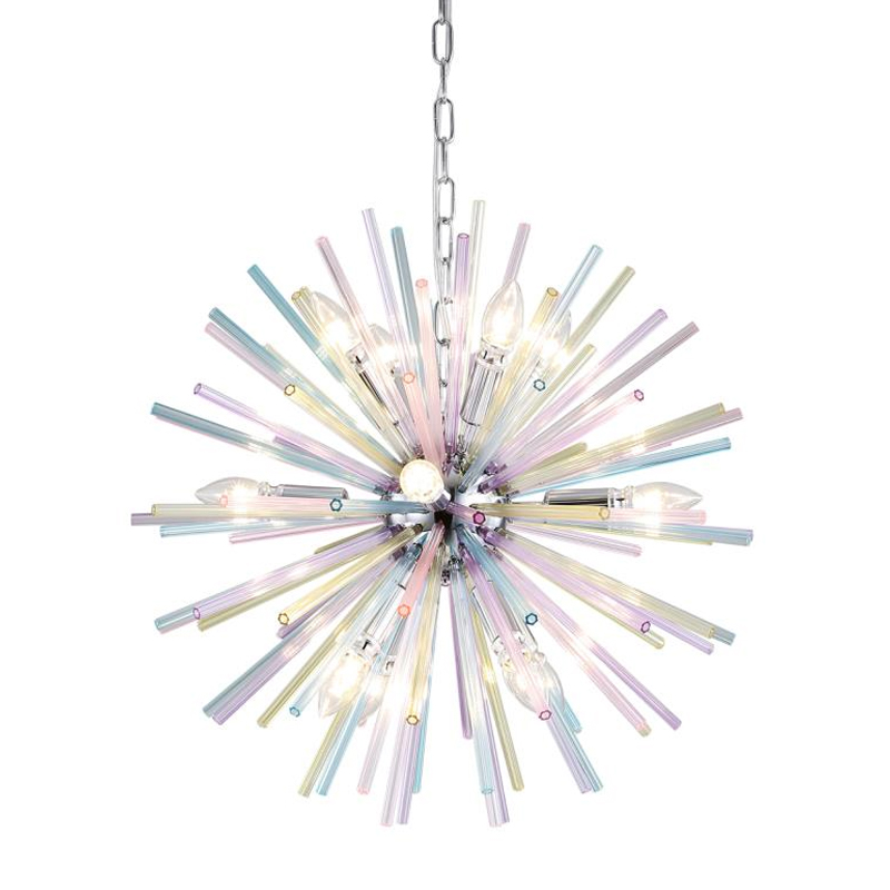 Люстра Colored Astra Chandelier 60 Хром Люстра Colored Astra Chandelier 60 Хром в Липецке | Loft Concept