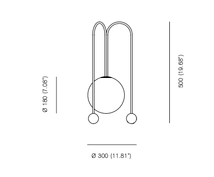 Настольная лампа Michael Anastassiades Fontana Amorosa Bell Настольная лампа Michael Anastassiades Fontana Amorosa Bell в Липецке