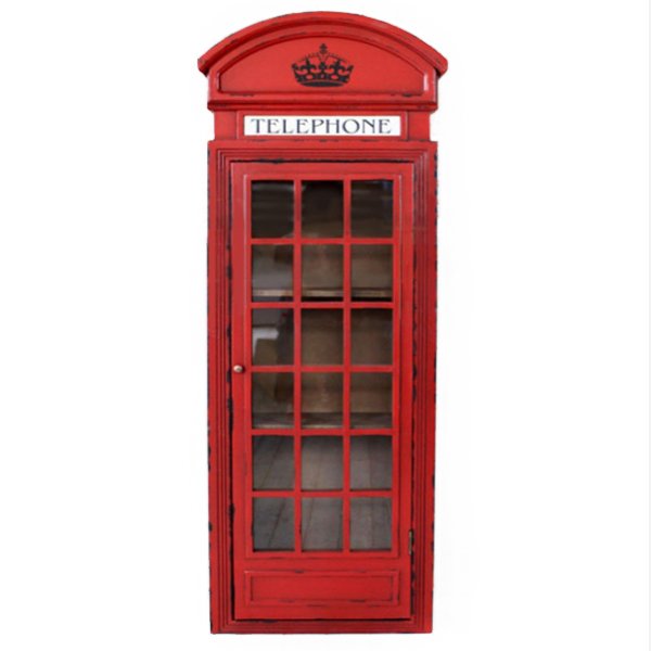 Буфет Red Telephone Box Красный Буфет Red Telephone Box Красный в Липецке | Loft Concept
