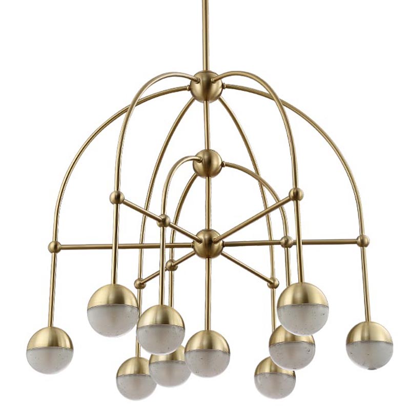 Люстра Heidy Bronze Chandelier 10 Бронза Люстра Heidy Bronze Chandelier 10 Бронза в Липецке | Loft Concept