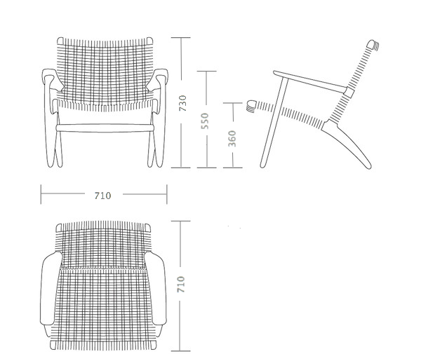 Кресло Hans Wegner CH25 Кресло Hans Wegner CH25 в Липецке