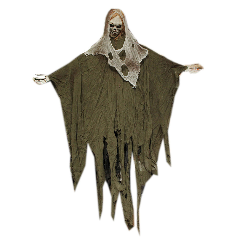 Аксессуар для Хэллоуина Scary Ghost Белый Зеленый Коричневый Аксессуар для Хэллоуина Scary Ghost Белый Зеленый Коричневый в Липецке | Loft Concept