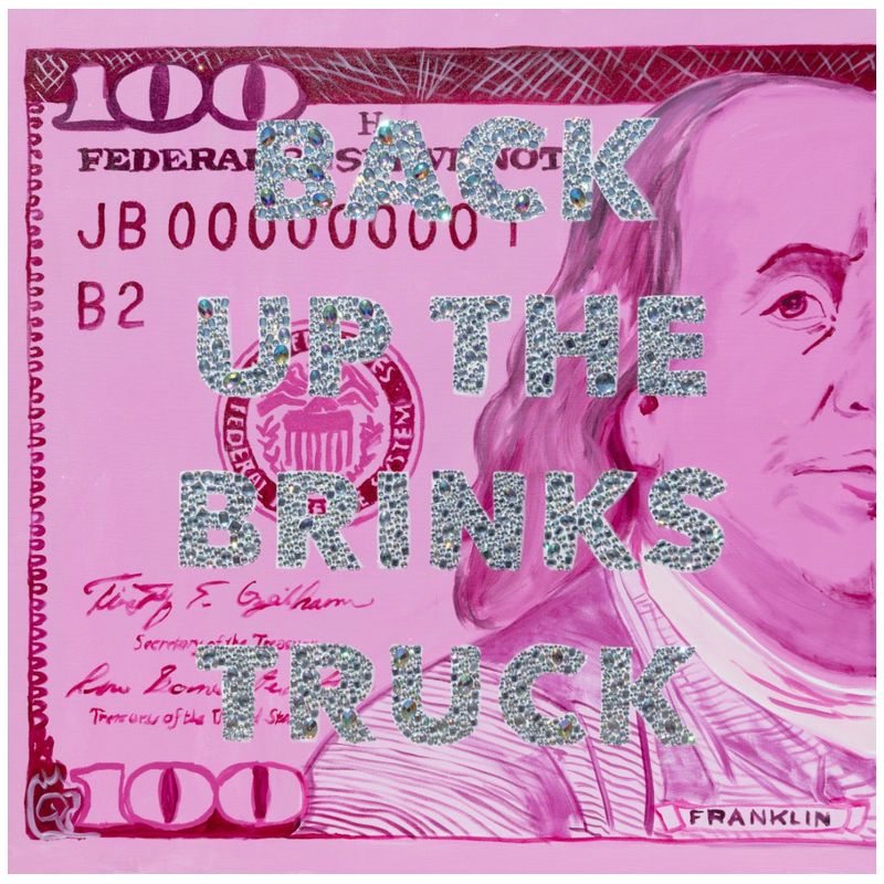 Картина Back Up the Brinks Truck Мульти Картина Back Up the Brinks Truck Мульти в Липецке | Loft Concept