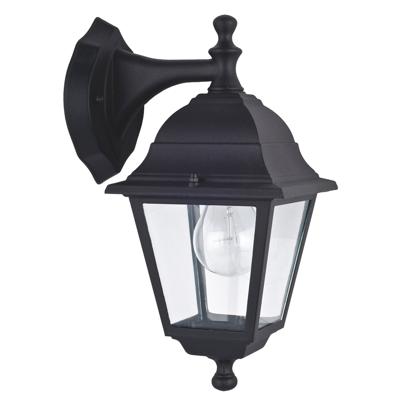 Уличный светильник Lebran Sconce II Черный Прозрачное Стекло Уличный светильник Lebran Sconce II Черный Прозрачное Стекло в Липецке | Loft Concept