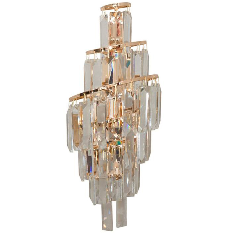 Бра Odeon Cascade Wall Lamp Gold 38 Прозрачное Стекло Золотой Бра Odeon Cascade Wall Lamp Gold 38 Прозрачное Стекло Золотой в Липецке | Loft Concept