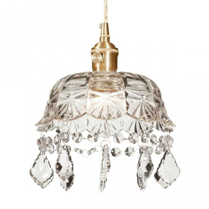 Подвесной светильник lee broom DECANTERLIGHT pendant VI Латунь Прозрачное Стекло Подвесной светильник lee broom DECANTERLIGHT pendant VI Латунь Прозрачное Стекло в Липецке | Loft Concept