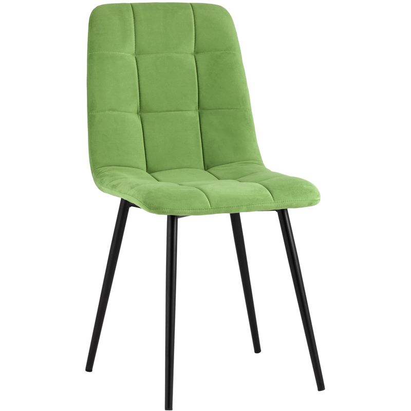 Стул NANCY S-2 Chair Зеленый Лайм Лайм Черный Стул NANCY S-2 Chair Зеленый Лайм Лайм Черный в Липецке | Loft Concept