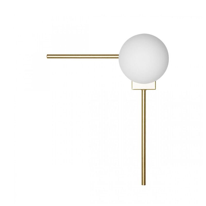 Бра Direct Rays Gold 32 см Белый Золотой Бра Direct Rays Gold 32 см Белый Золотой в Липецке | Loft Concept