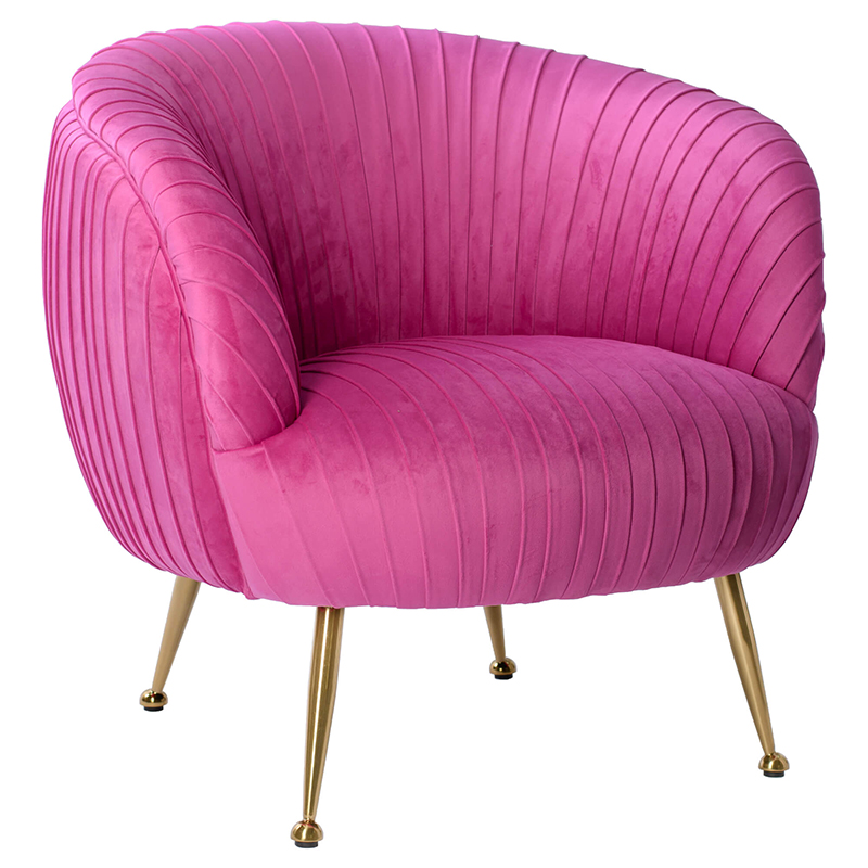 Кресло SOUFFLE CHAIR pink velor Розовый Кресло SOUFFLE CHAIR pink velor Розовый в Липецке | Loft Concept