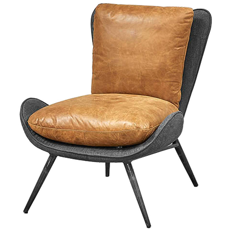 Кресло Uberto Chair Серый Карамель Кресло Uberto Chair Серый Карамель в Липецке | Loft Concept