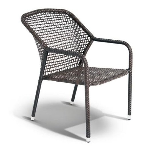 Стул Rottan armchair ton brown Коричневый Стул Rottan armchair ton brown Коричневый в Липецке | Loft Concept