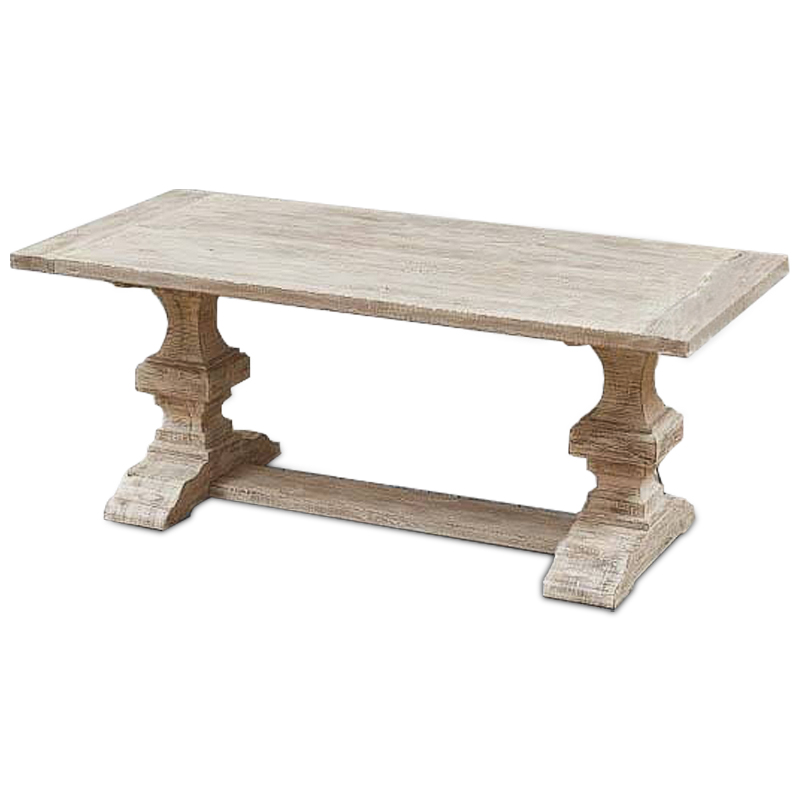Обеденный стол Skald Dinner Table Бежево-серый Обеденный стол Skald Dinner Table Бежево-серый в Липецке | Loft Concept