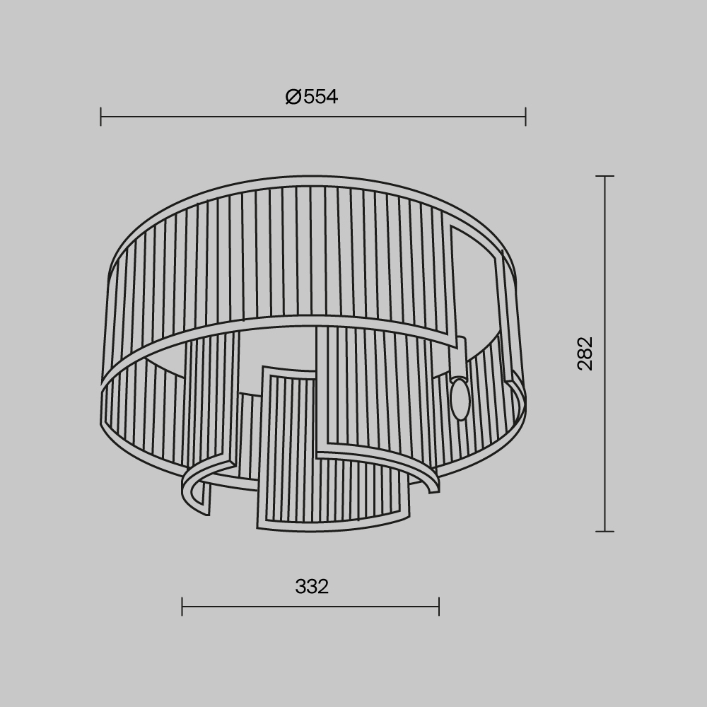 Потолочный светильник Frame Е14 в Липецке