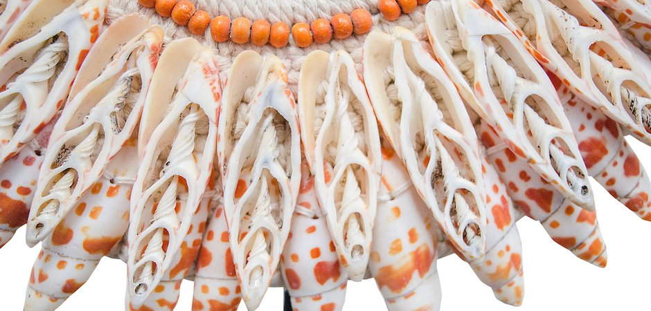 Ожерелье из ракушек на подставке SHELL NECKLACE Ожерелье из ракушек на подставке SHELL NECKLACE - Loft-Concept в Липецке