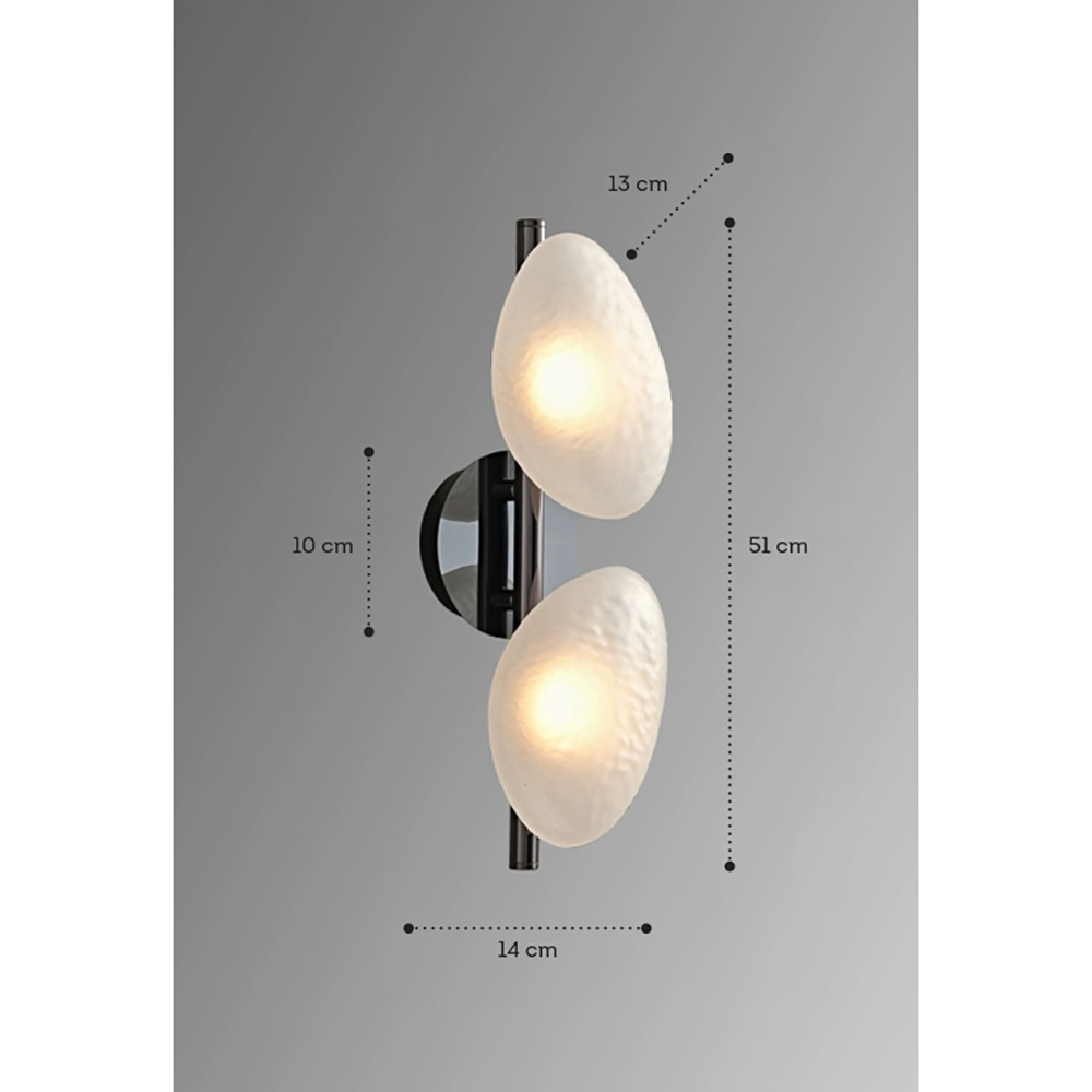 Бра LINDIS FROST LONG WALL 2 лампы Молочное стекло  в Липецке