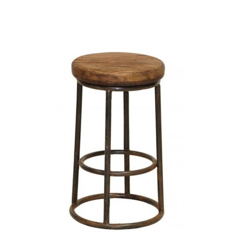 Барный стул Industrial Rust London Counter Stool Коричневый Барный стул Industrial Rust London Counter Stool Коричневый в Липецке | Loft Concept