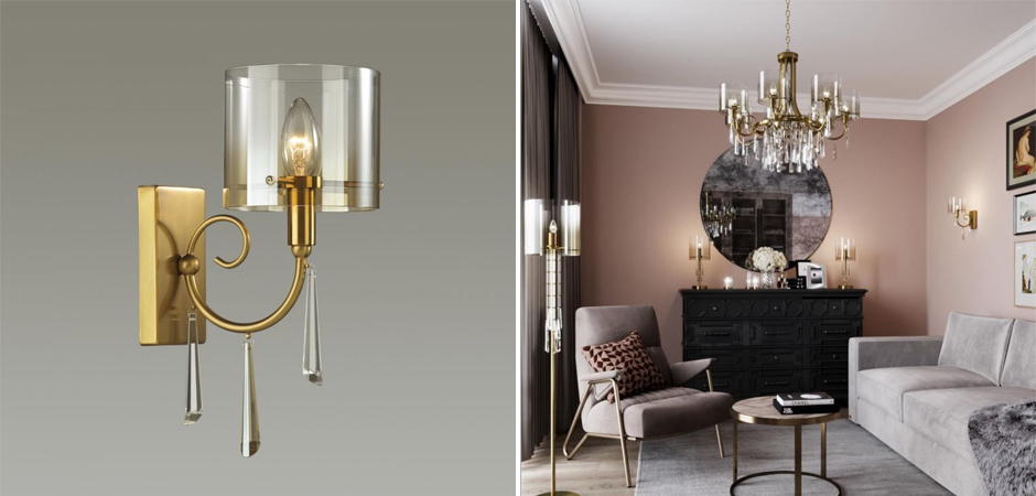 Бра Glass World Bronze Бра Glass World Bronze - Loft-Concept в Липецке