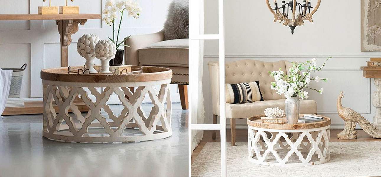 Приставной стол низкий Panfilu Wooden Side Table  - фото