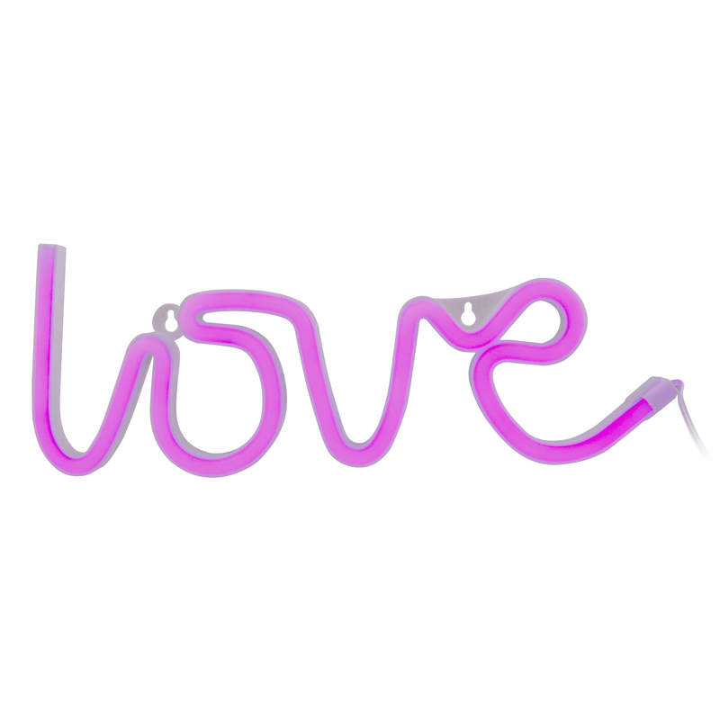 Неоновая лампа LOVE Розовый Неоновая лампа LOVE Розовый в Липецке | Loft Concept