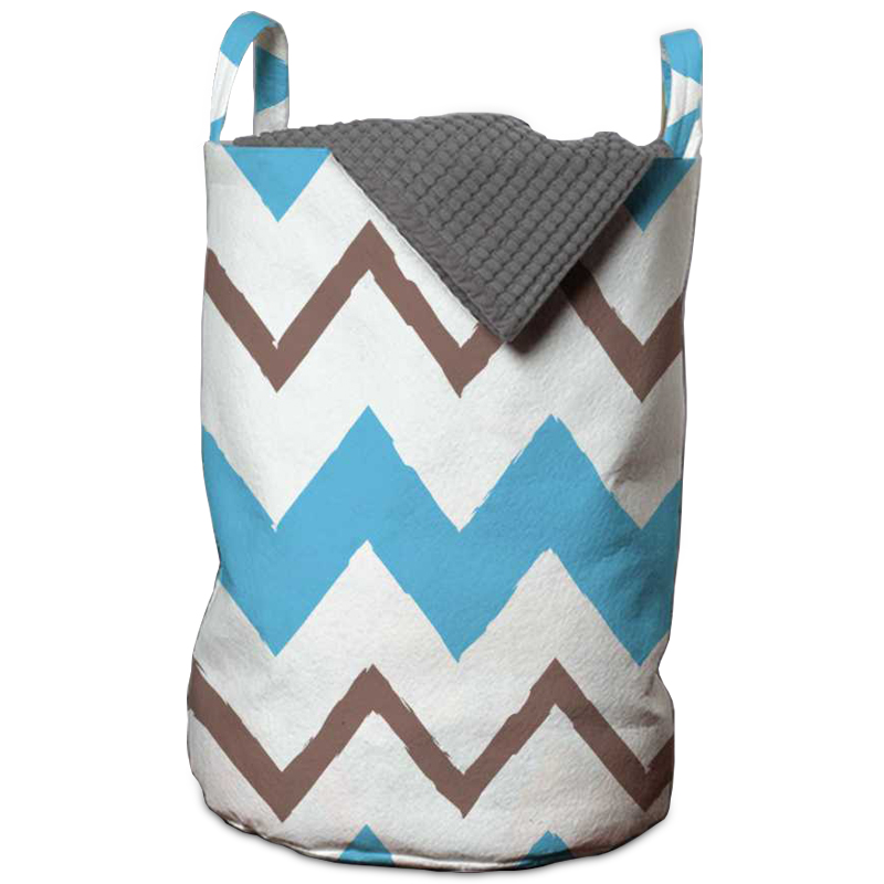 Корзина Blue Zigzag Basket Мульти Корзина Blue Zigzag Basket Мульти в Липецке | Loft Concept