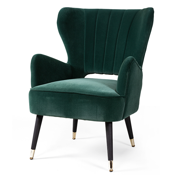 Кресло Flice ArmChair green Малахит (зеленый) Кресло Flice ArmChair green Малахит (зеленый) в Липецке | Loft Concept