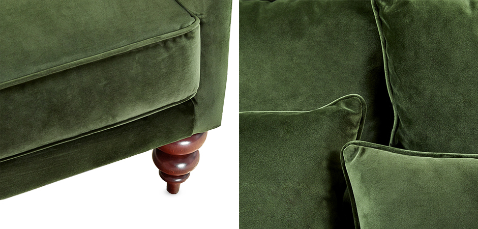 Диван Graceful Details Sofa Green Диван Graceful Details Sofa Green - Loft-Concept в Липецке