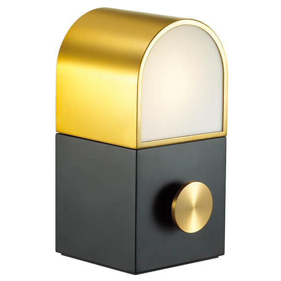Настольная лампа Light Box Table Lamp Белый Черный Золотой Настольная лампа Light Box Table Lamp Белый Черный Золотой в Липецке | Loft Concept
