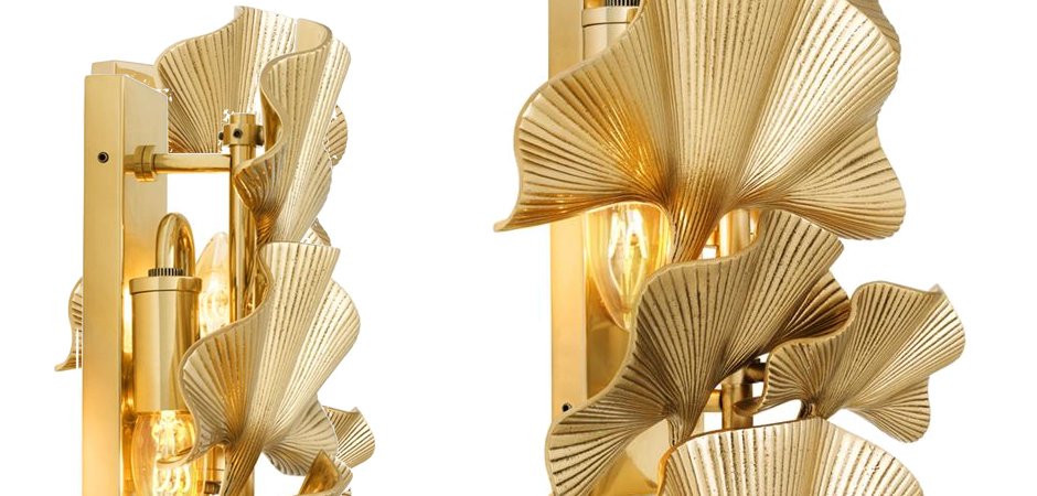 Бра Eichholtz Wall Lamp Olivier Gold 111338 Бра Eichholtz Wall Lamp Olivier Gold 111338 - Loft-Concept в Липецке