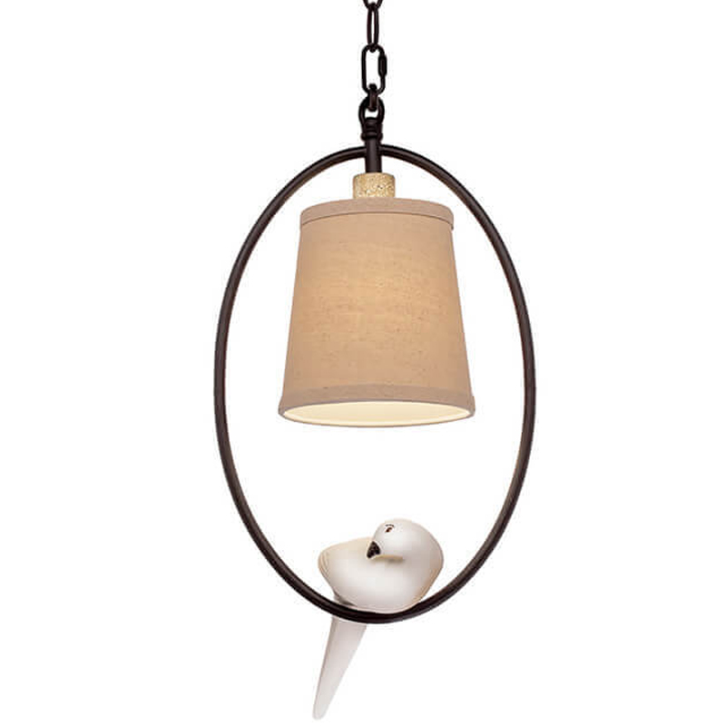Подвесной светильник Norman Bird Chandelier One II Бежевый Подвесной светильник Norman Bird Chandelier One II Бежевый в Липецке | Loft Concept