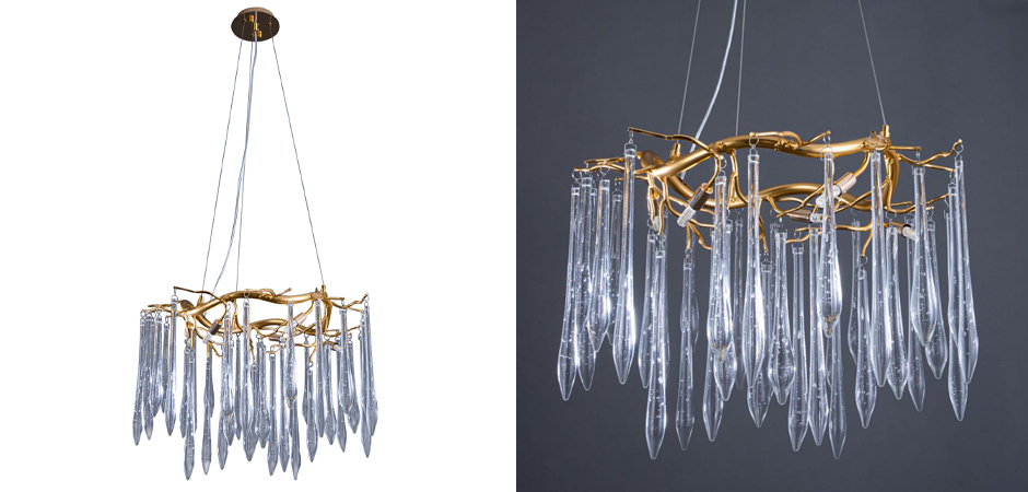 Хрустальная Люстра Whisper Rain Gold Хрустальная Люстра Whisper Rain Gold - Loft-Concept в Липецке