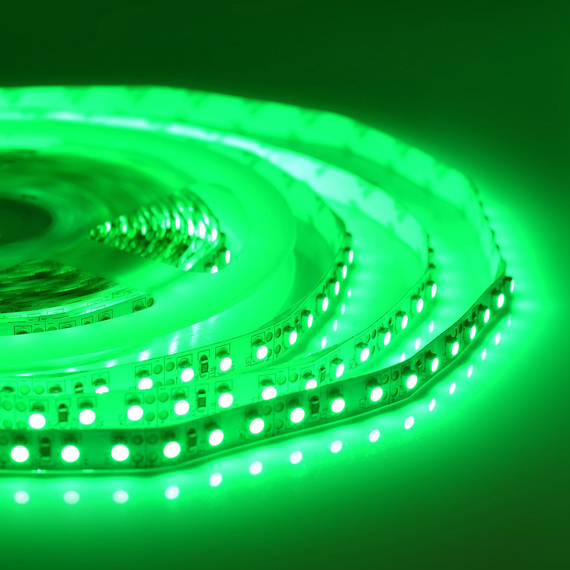 Светодиодная лента 9,6W/m 120LED/m 3528SMD зеленый 5M Белый Светодиодная лента 9,6W/m 120LED/m 3528SMD зеленый 5M Белый в Липецке | Loft Concept