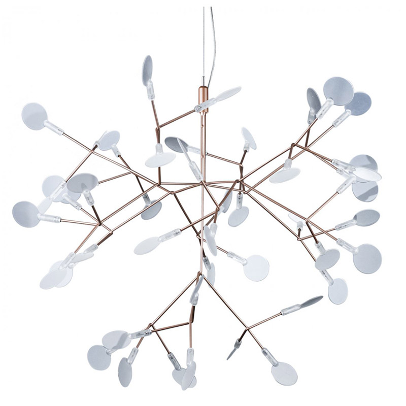 Люстра Heracleum copper 72 Медь Белый в Липецке | Loft Concept 