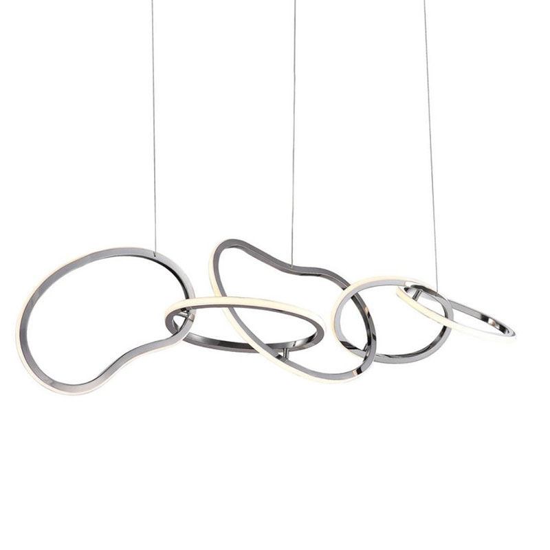 Unfolded Hanging RING Silver Хром Unfolded Hanging RING Silver Хром в Липецке | Loft Concept