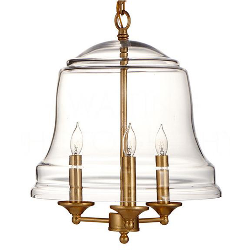 Люстра Glass Dome Chandelier Золотой Люстра Glass Dome Chandelier Золотой в Липецке | Loft Concept