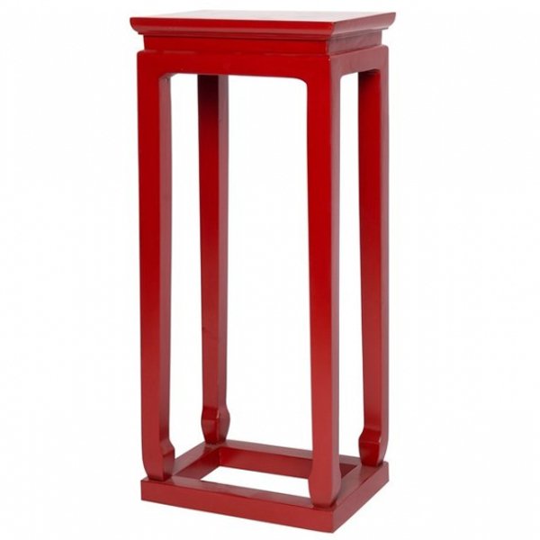 Приставной столик Chinese Side Table Red Красный Приставной столик Chinese Side Table Red Красный в Липецке | Loft Concept