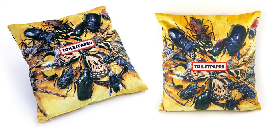 Подушка Seletti Cushion Insects Toiletpaper Подушка Seletti Cushion Insects Toiletpaper - Loft-Concept в Липецке